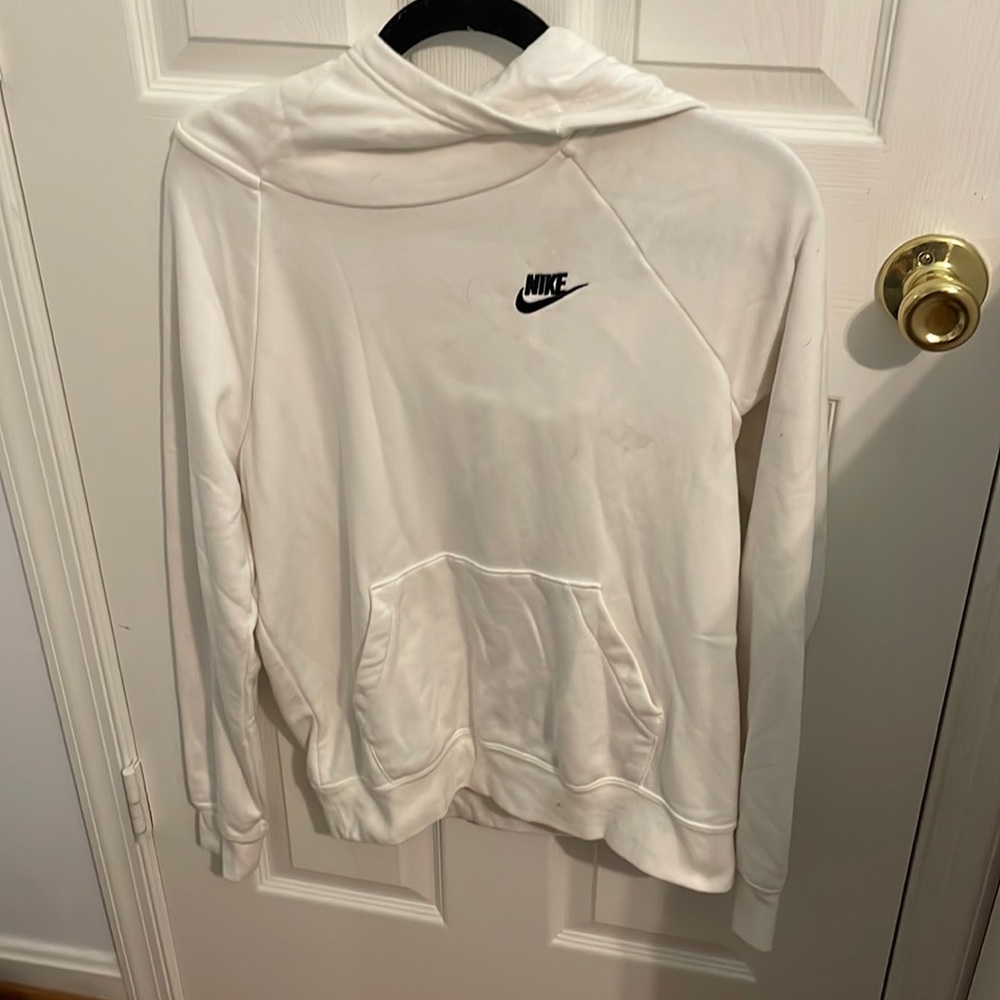 White Nike Hoodie